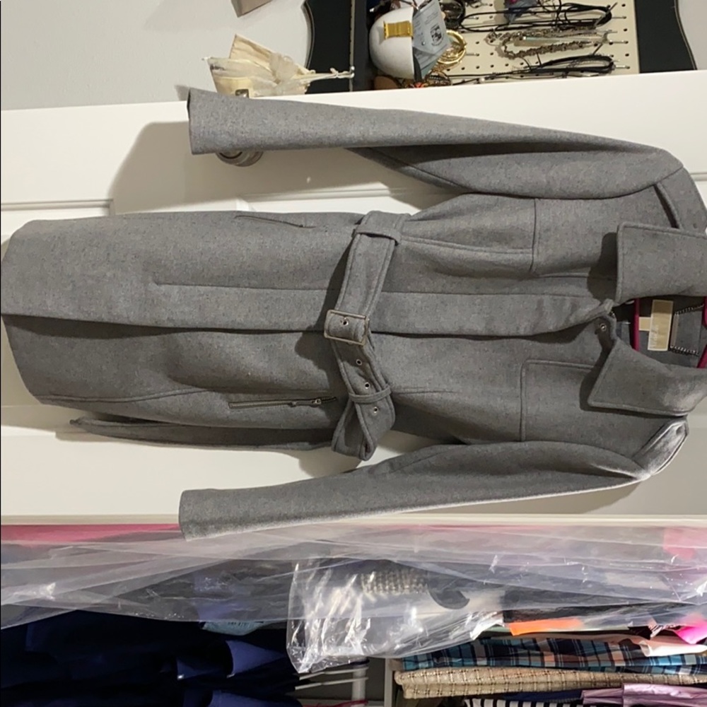 Grey Michael Kors Pea Coat